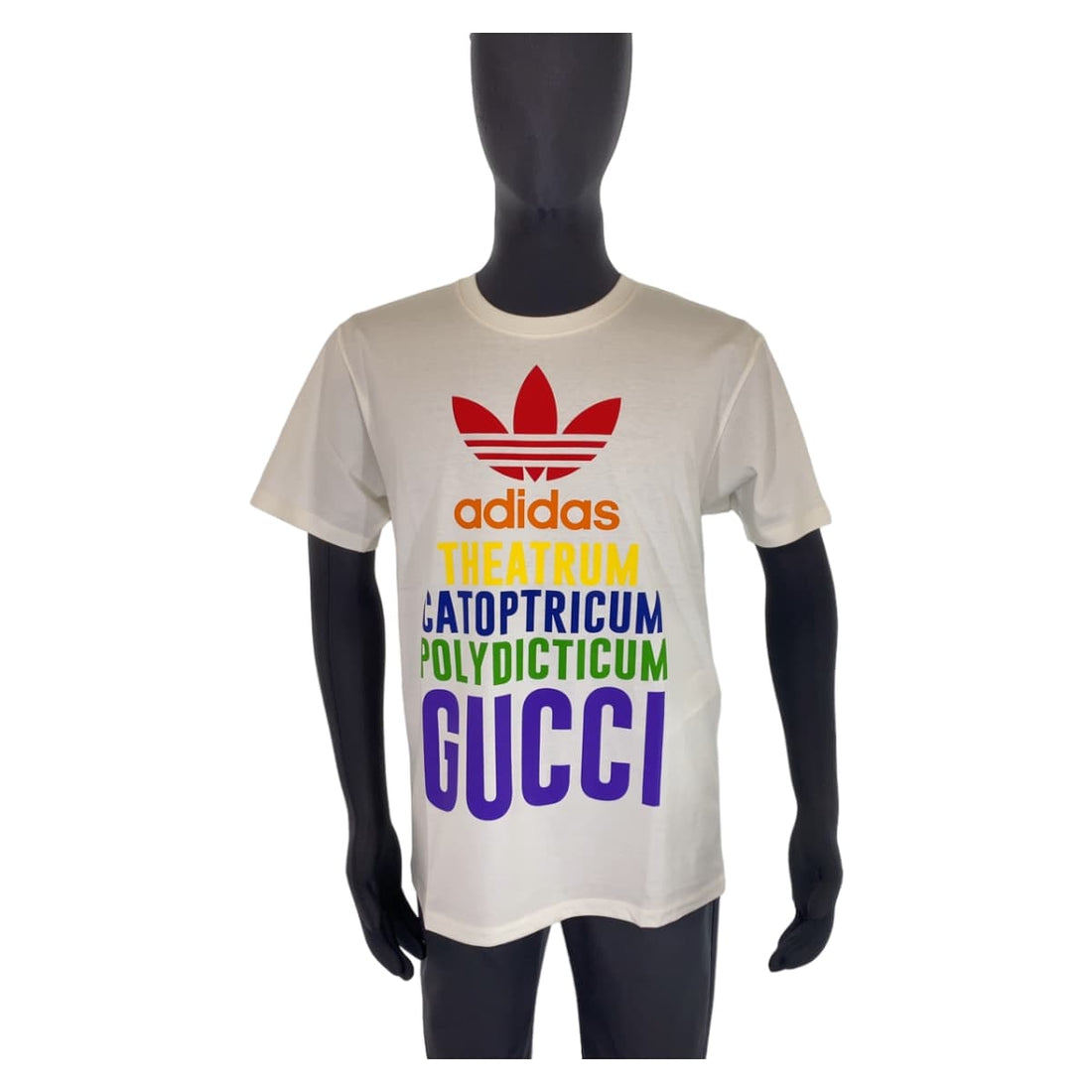 Gucci x Adidas Cotton Logo Print Top XS in Pristine Condition