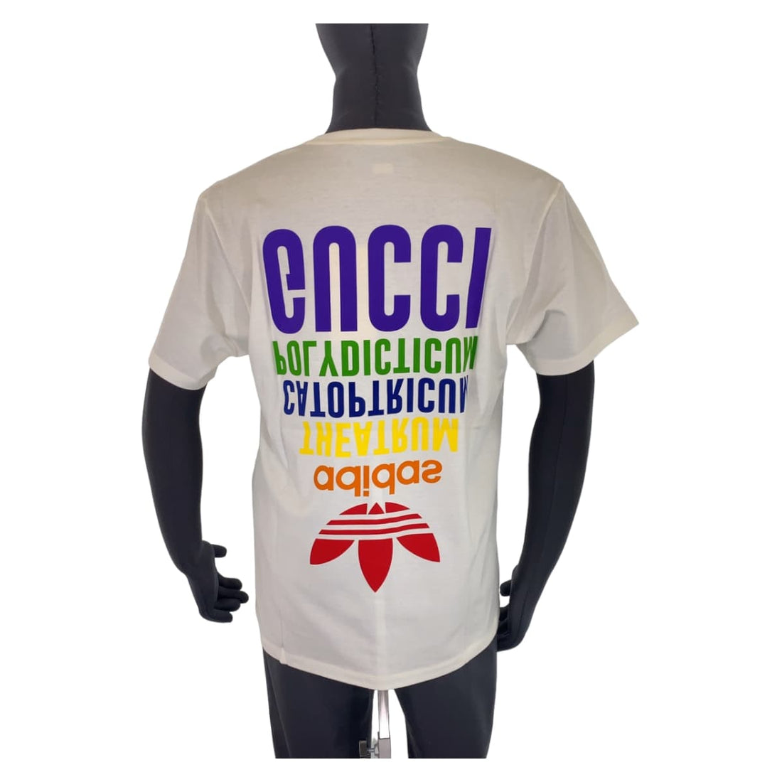 Gucci x Adidas Cotton Logo Print Top XS in Pristine Condition