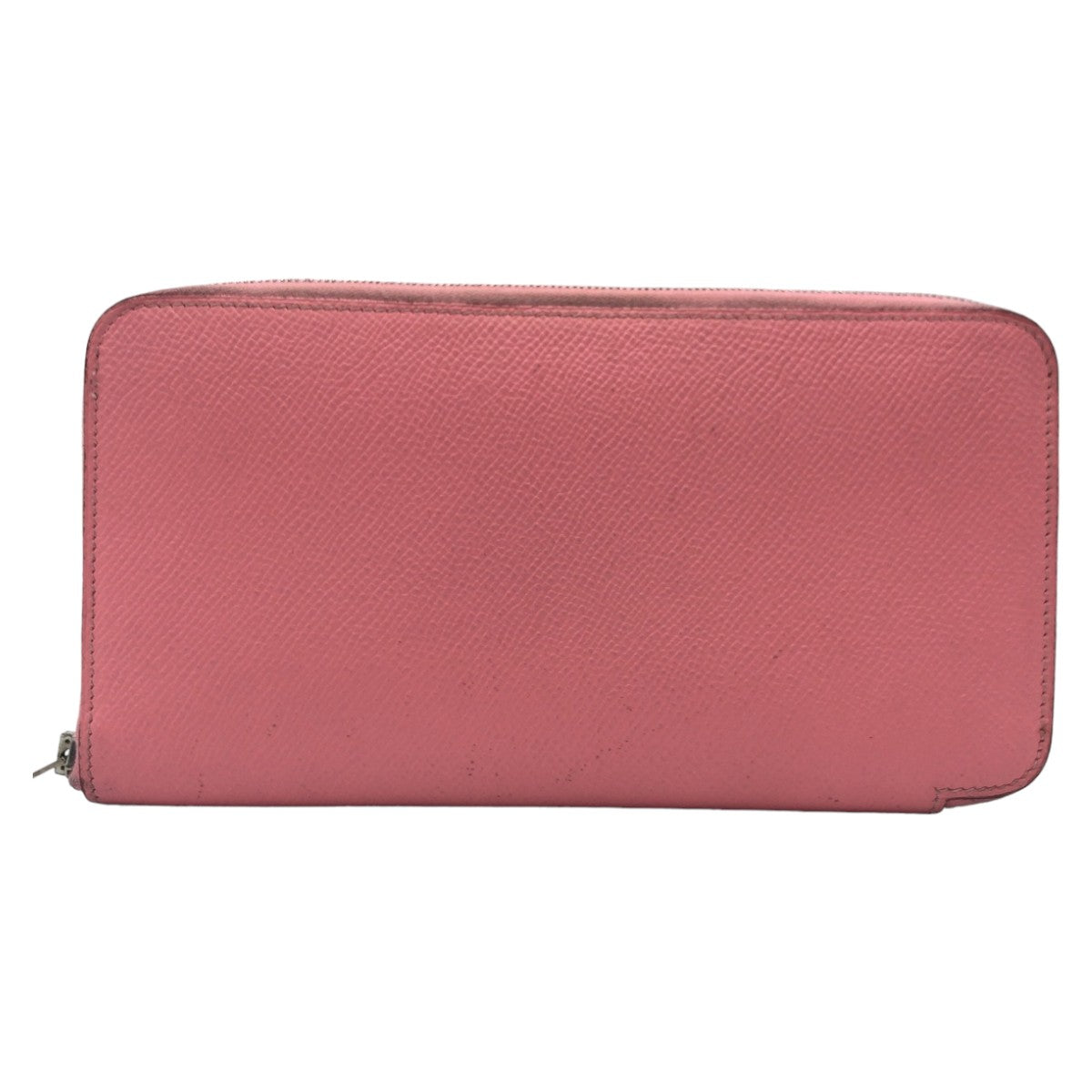 Hermes Azap Long Silk'in Pink Epsom Wallet