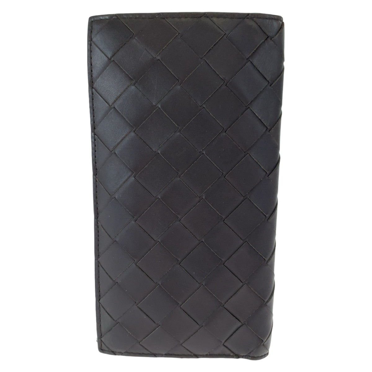 Bottega Veneta Brown Leather Bifold Wallet