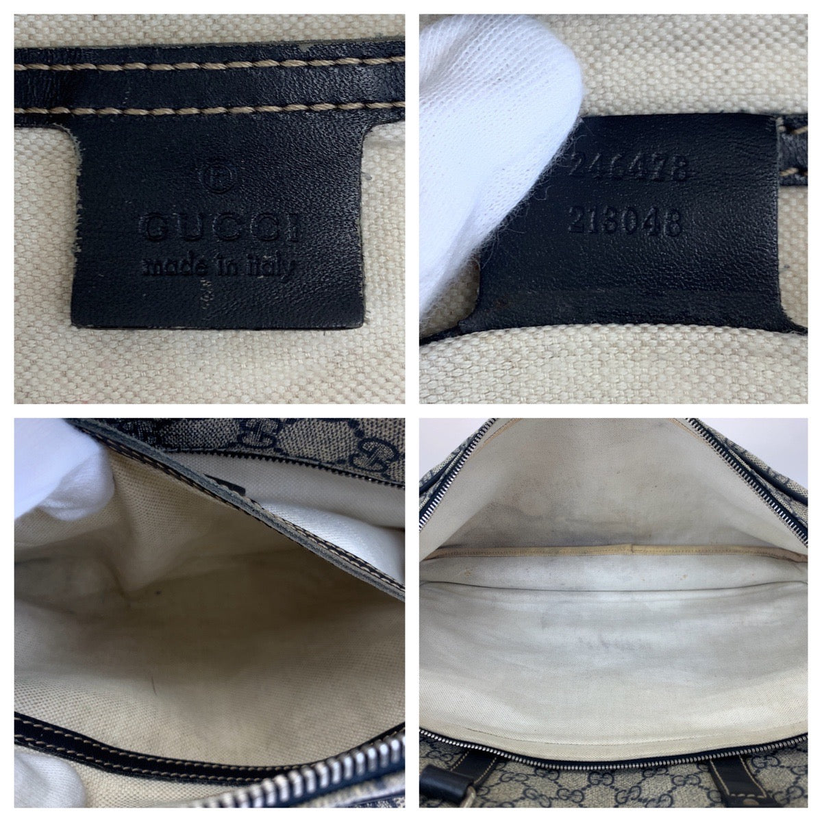 Gucci GG Supreme Canvas Briefcase 246478