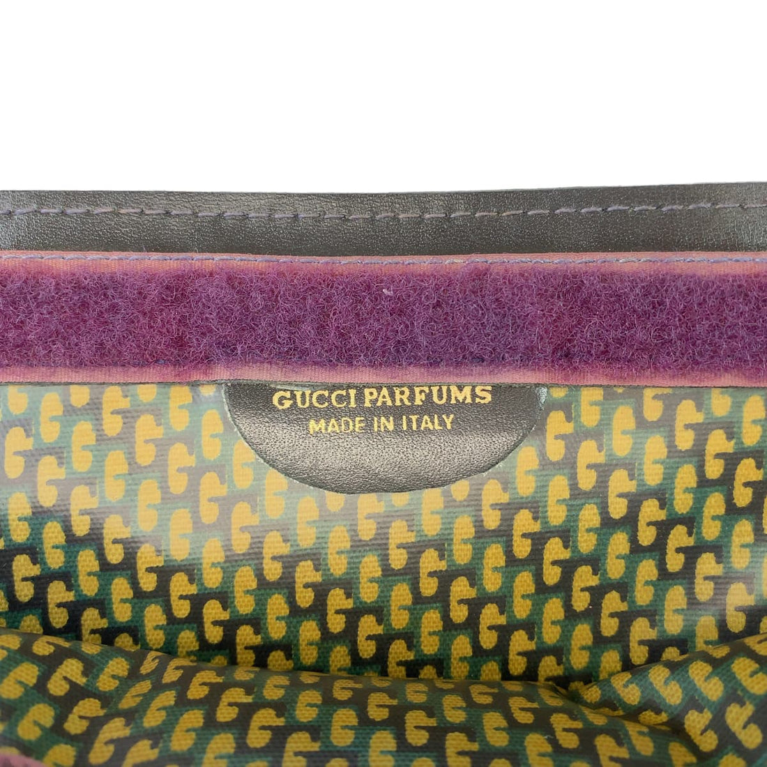 Gucci Suede Leather Clutch Bag