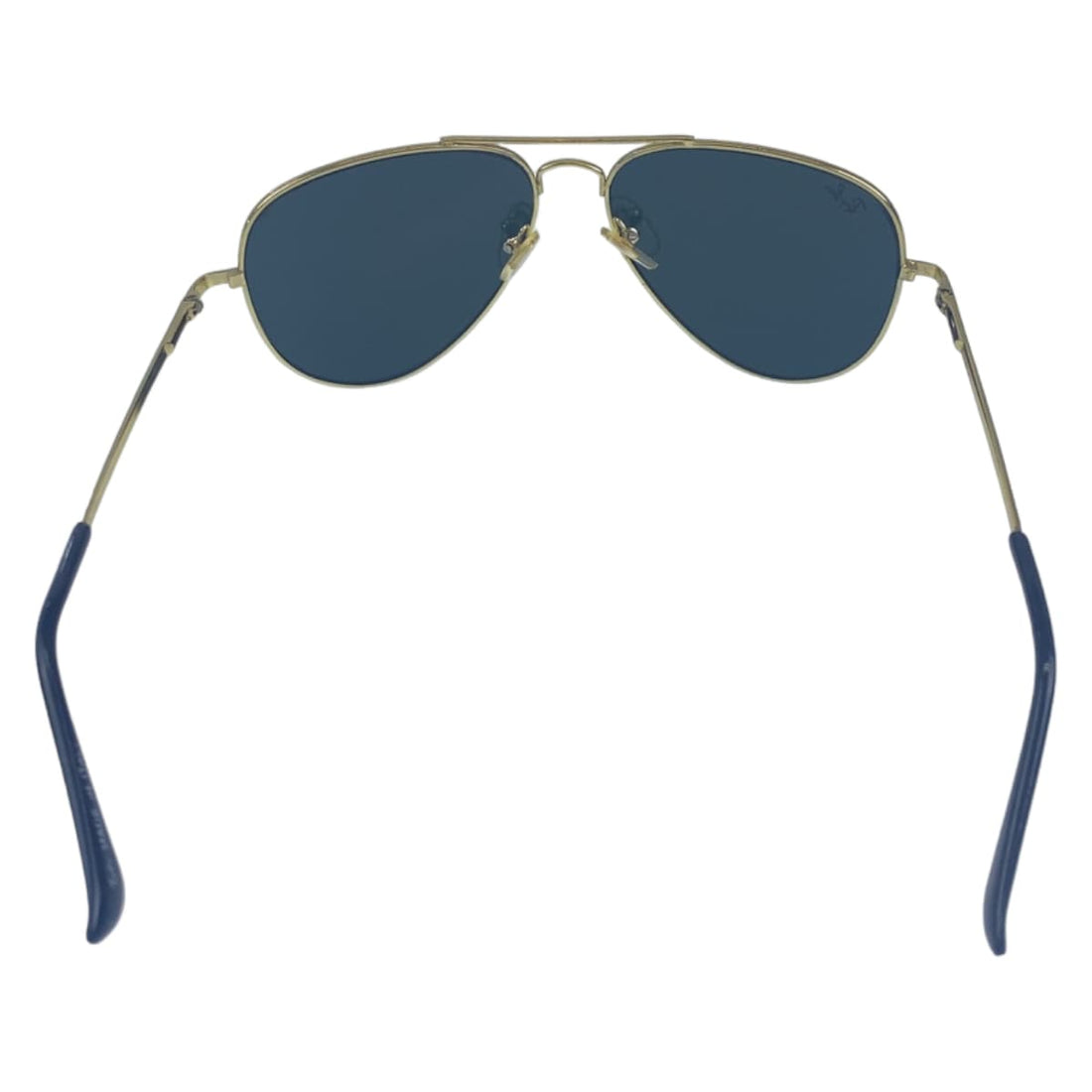 Ray-Ban Gold Black Metal Teardrop Sunglasses