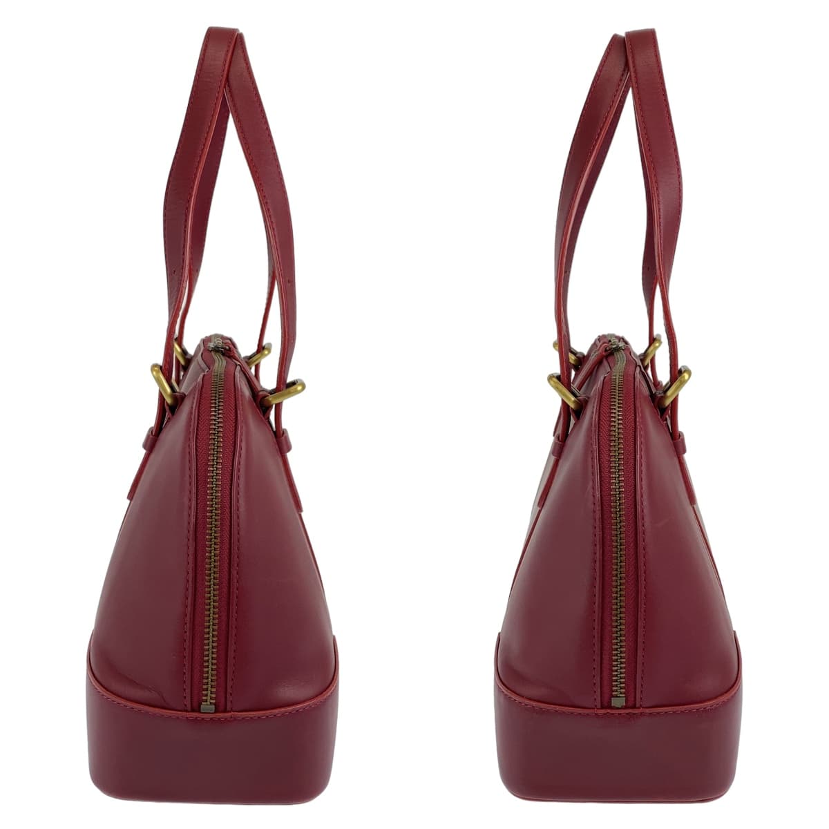 Burberry Leather Mini Boston Handbag 405618