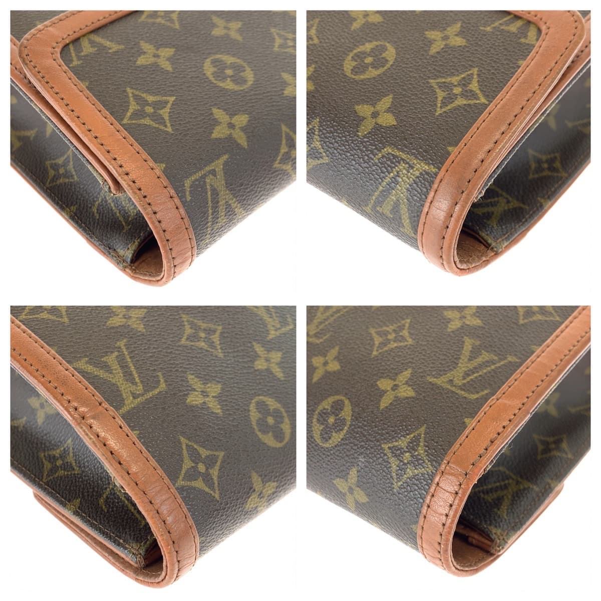 Louis Vuitton Monogram Pochette Dame GM Clutch M51810 in Very Good Condition