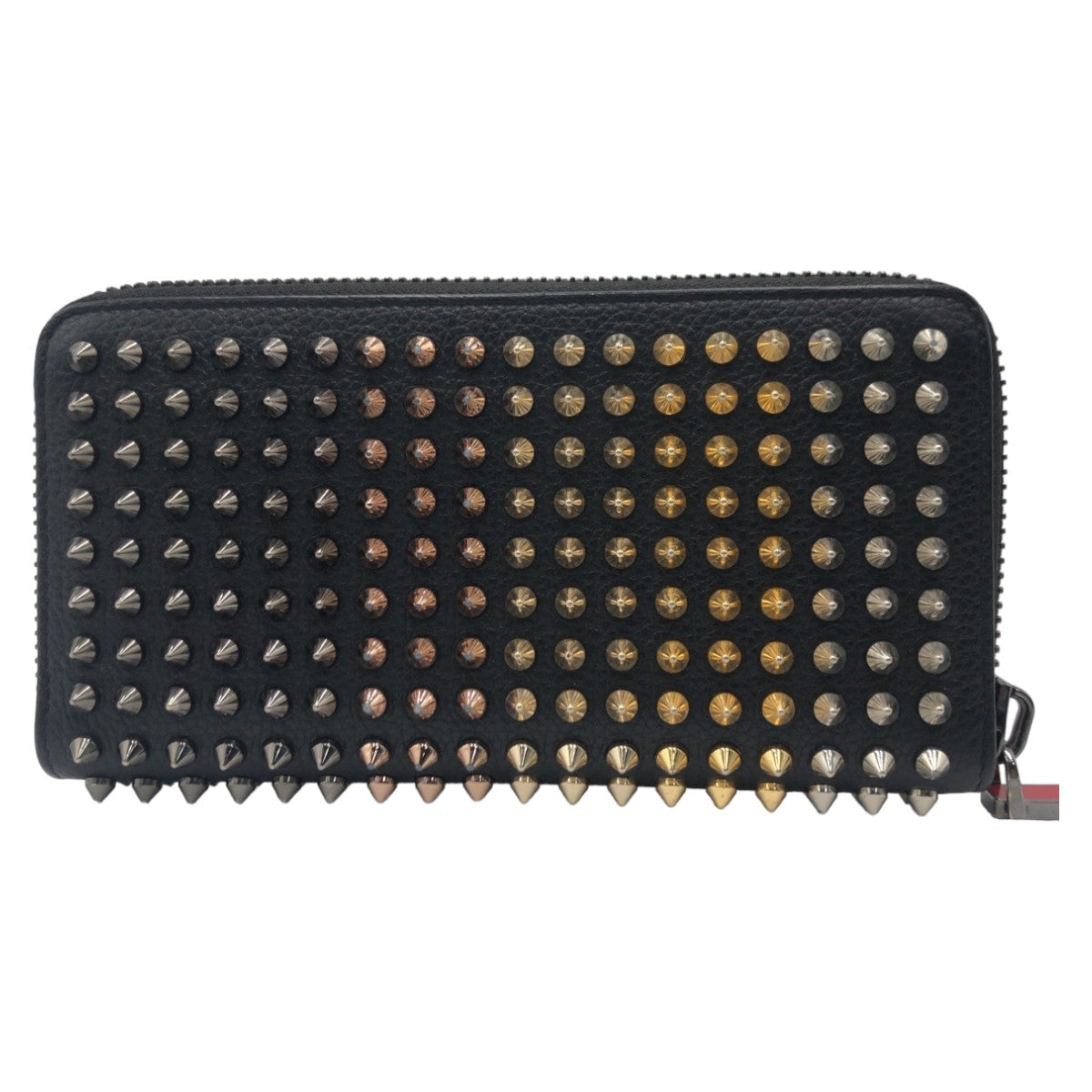 Christian Louboutin Panettone Gradient Studs Leather Long Wallet