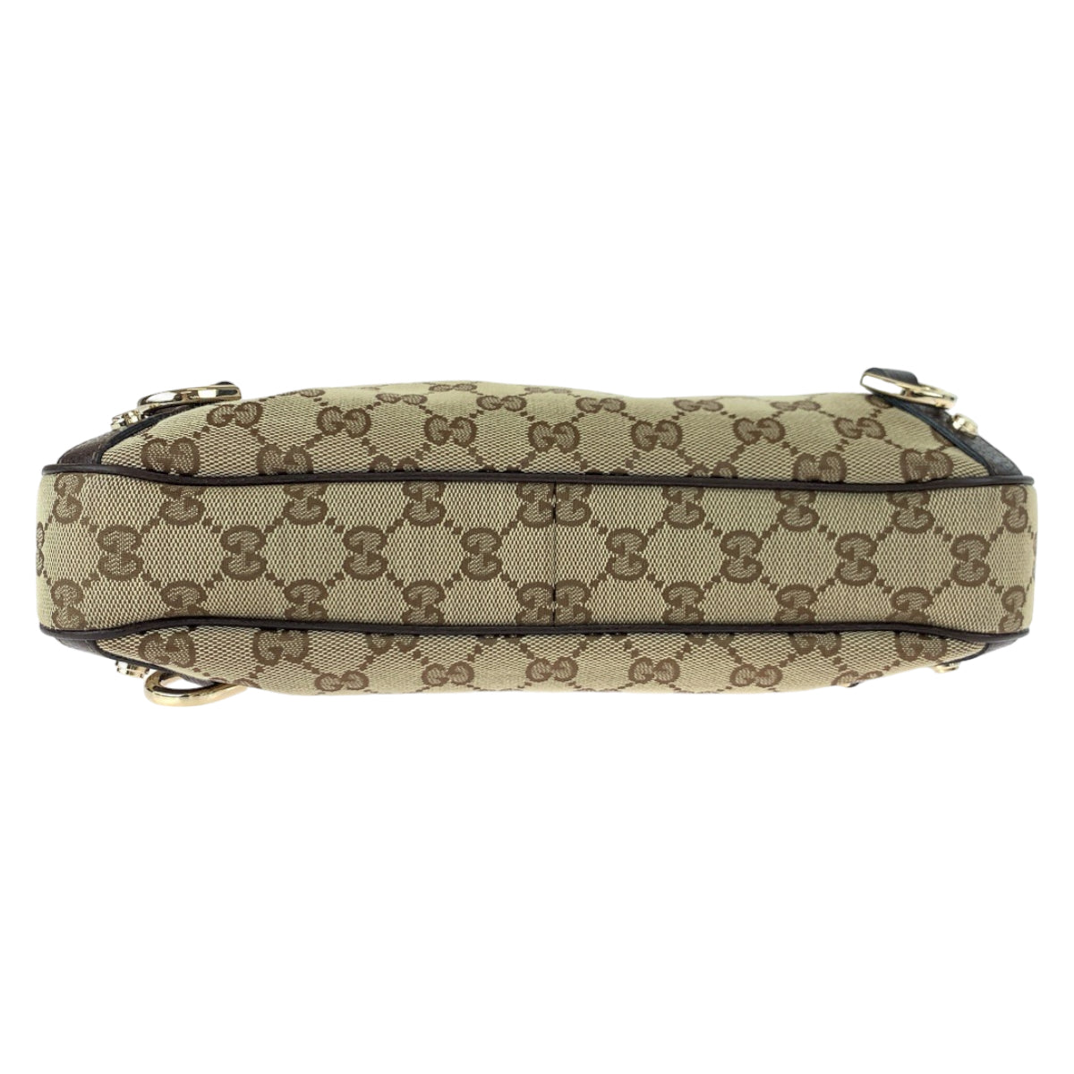 Gucci Abbey GG Canvas Leather Shoulder Bag