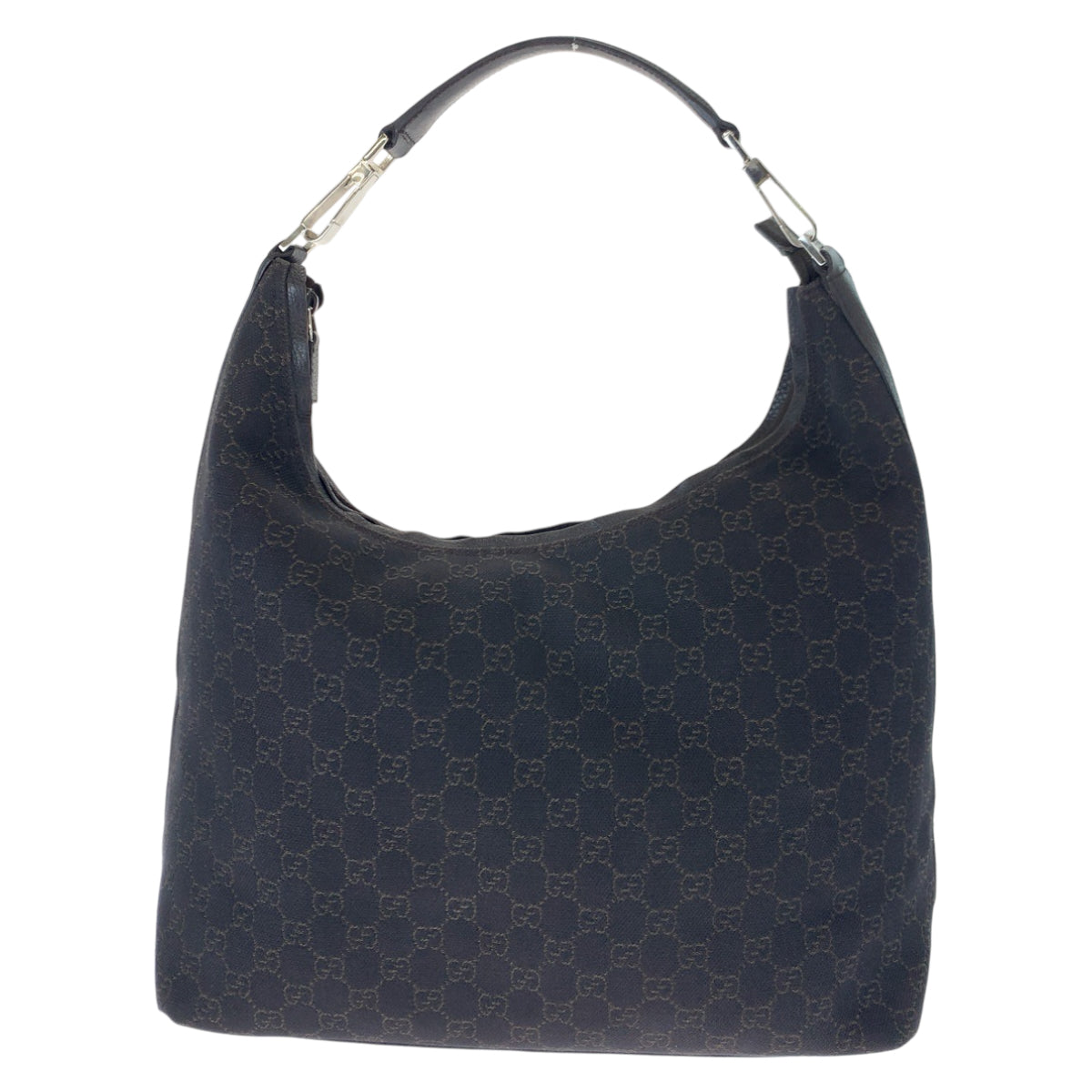 Gucci GG Canvas Hobo Shoulder Bag 246892 in Very Good Condition