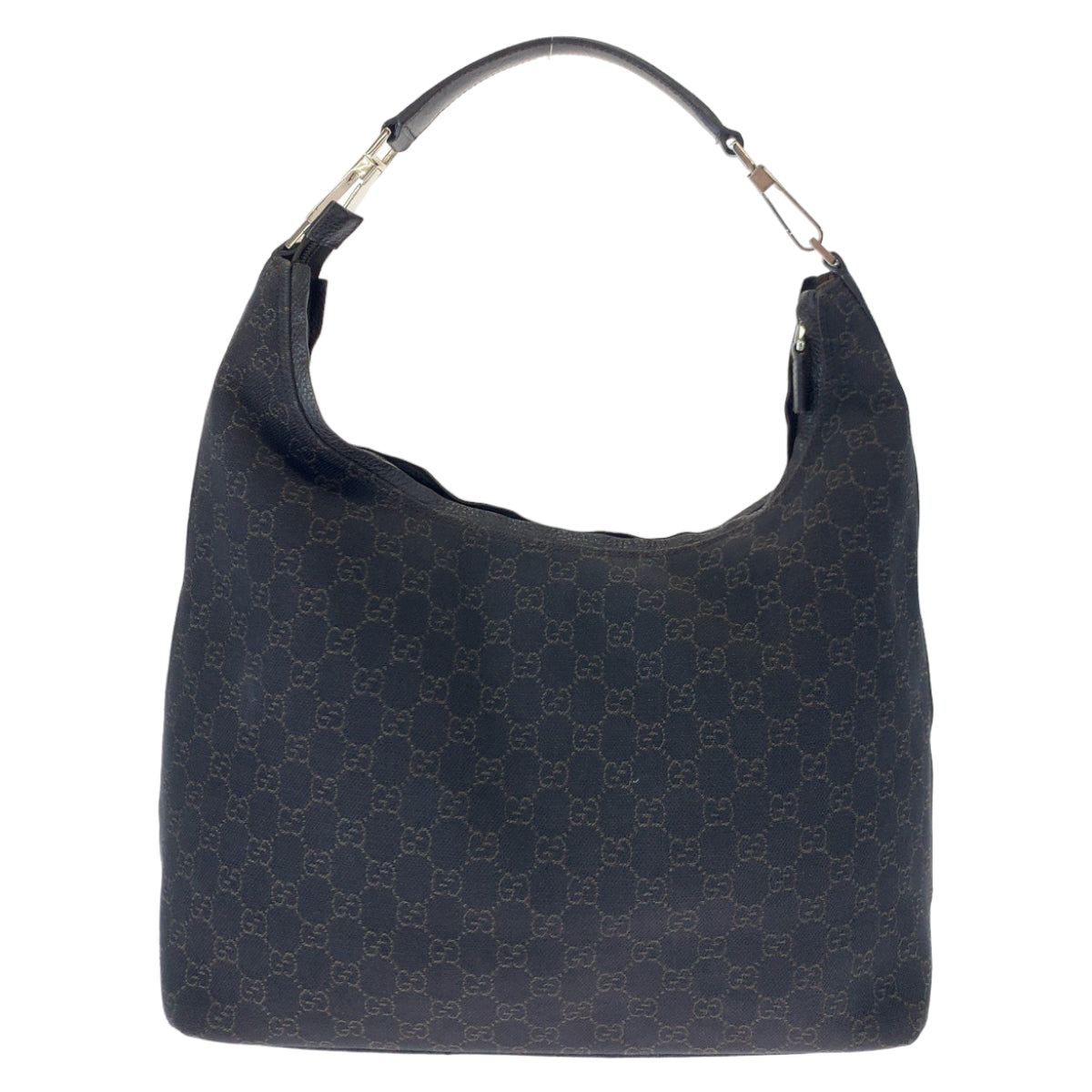 Gucci GG Canvas Hobo Shoulder Bag 246892 in Very Good Condition