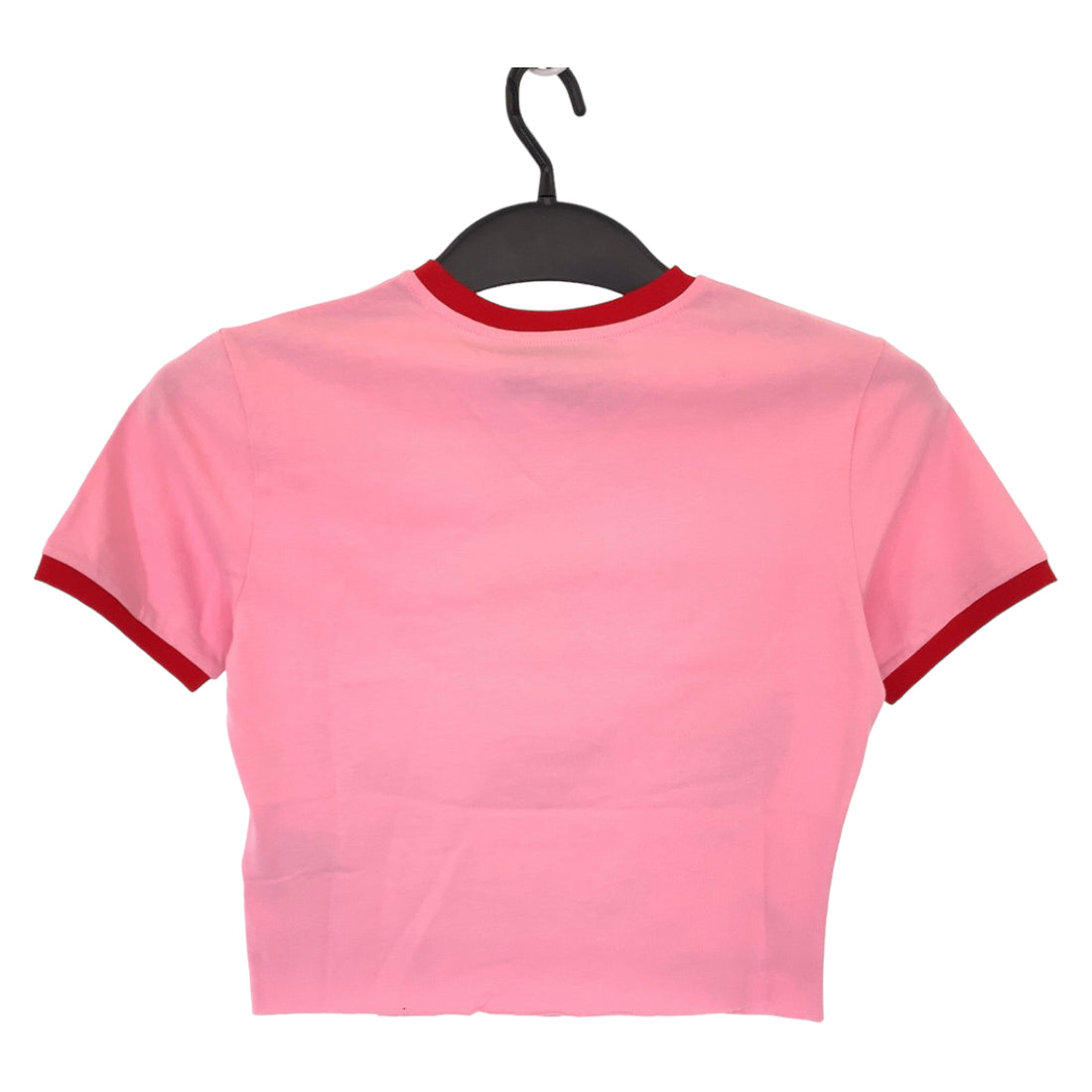 Gucci Cotton XXS Crop T-Shirt Pink Red in Pristine Condition