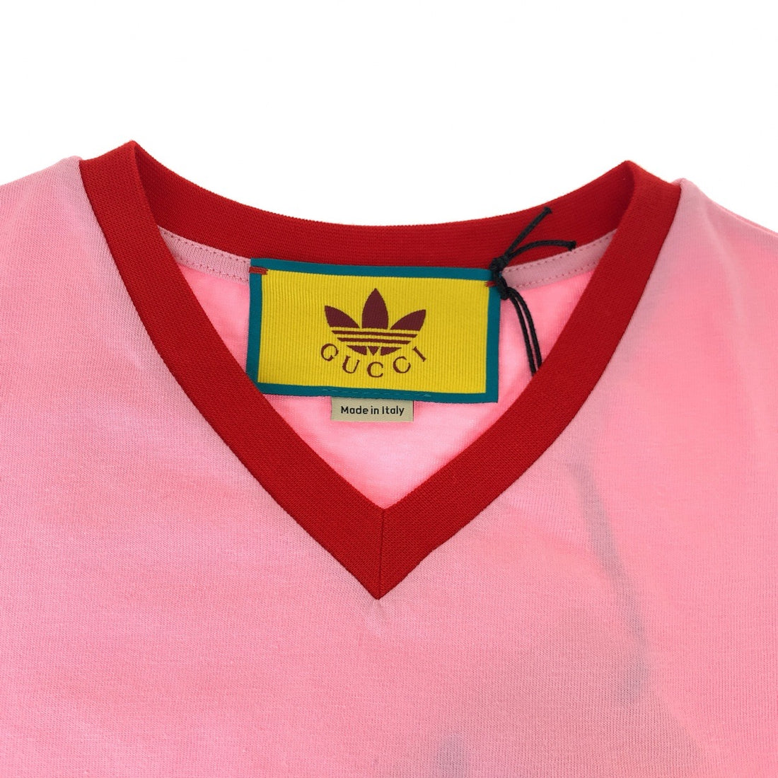 Gucci Cotton XXS Crop T-Shirt Pink Red in Pristine Condition