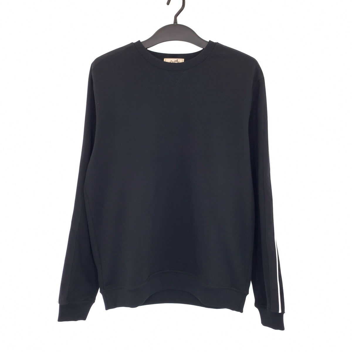 Hermes Cotton Sweatshirt Black White L