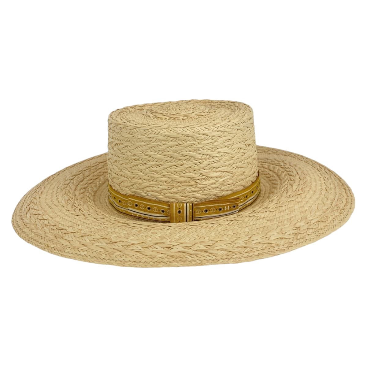 Hermes Andalucia Straw Hat Polyester