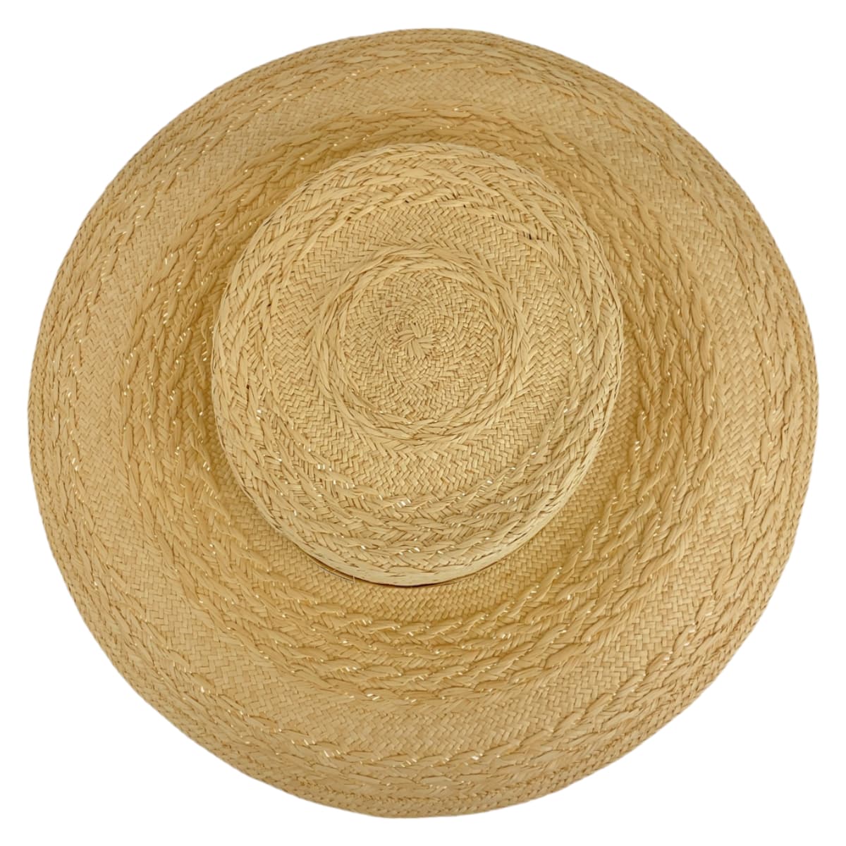 Hermes Andalucia Straw Hat Polyester