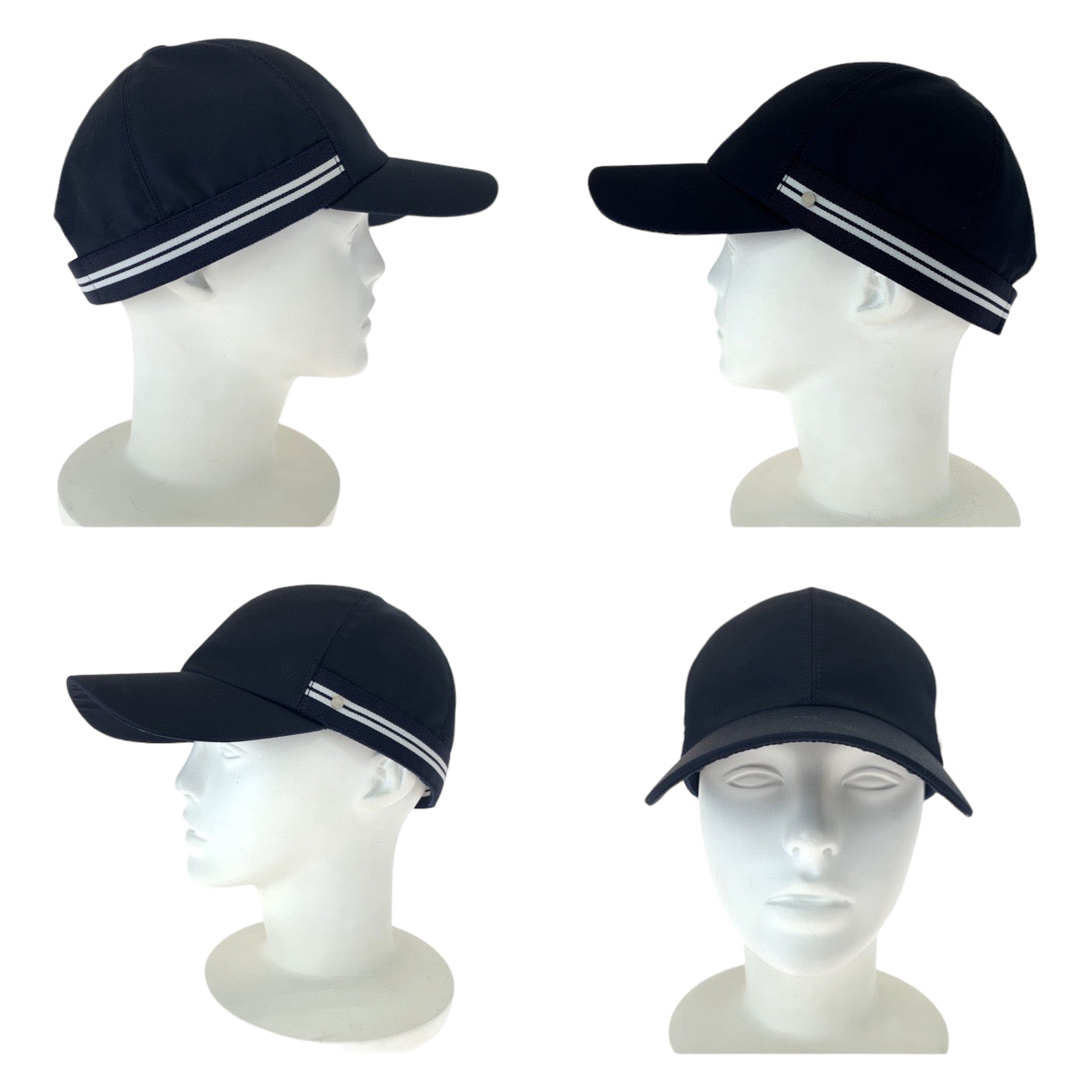 Hermes Two-Tone Sport Riley Cotton Cap