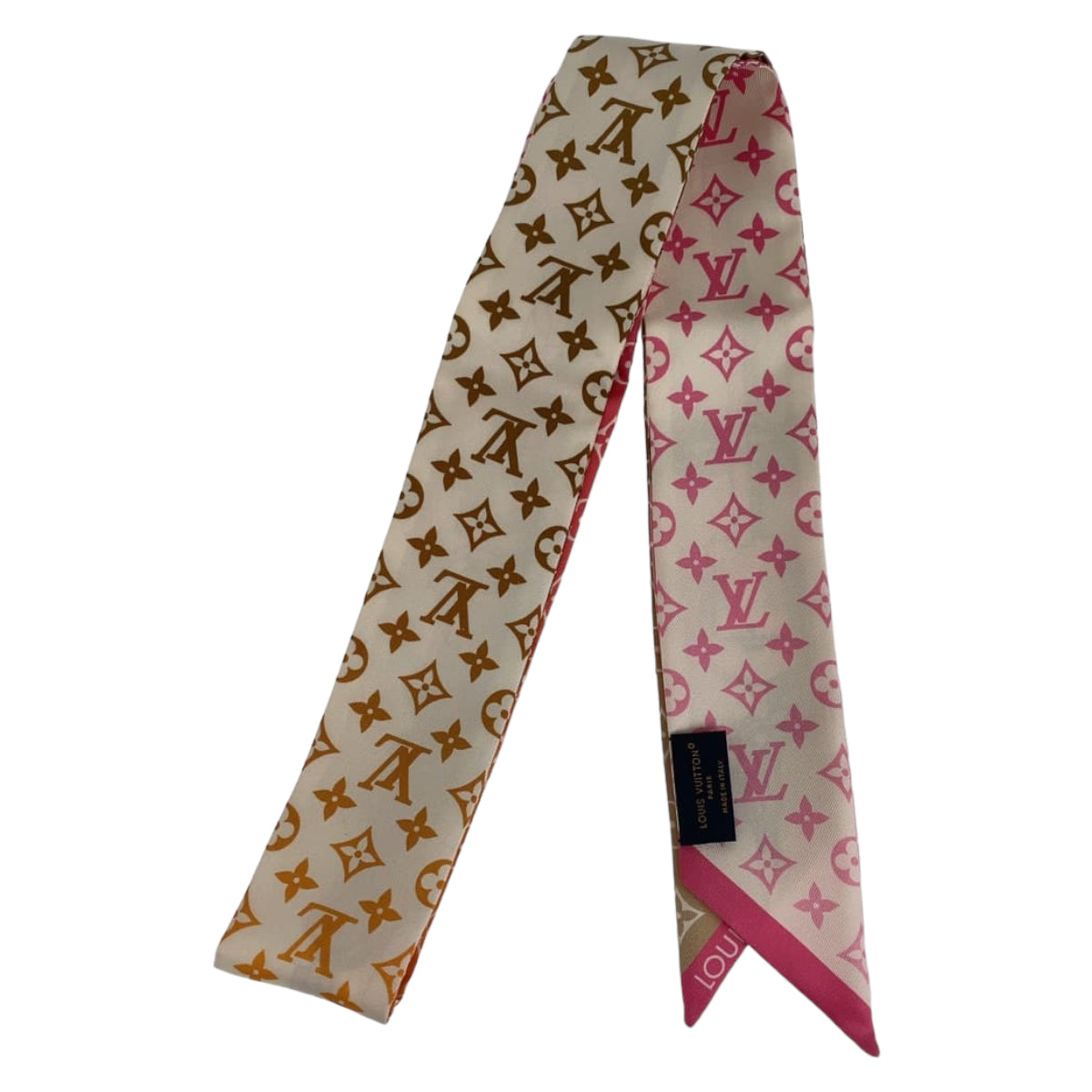 Louis Vuitton Silk Bandou BB Scarf M78453 in Very Good Condition