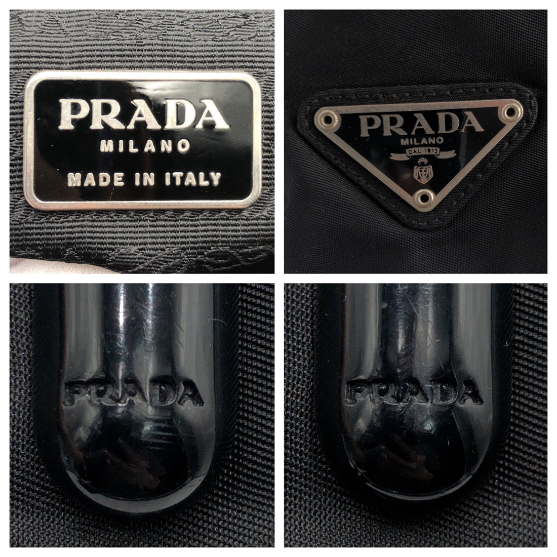 Prada Nylon Tessuto Tote Bag Black