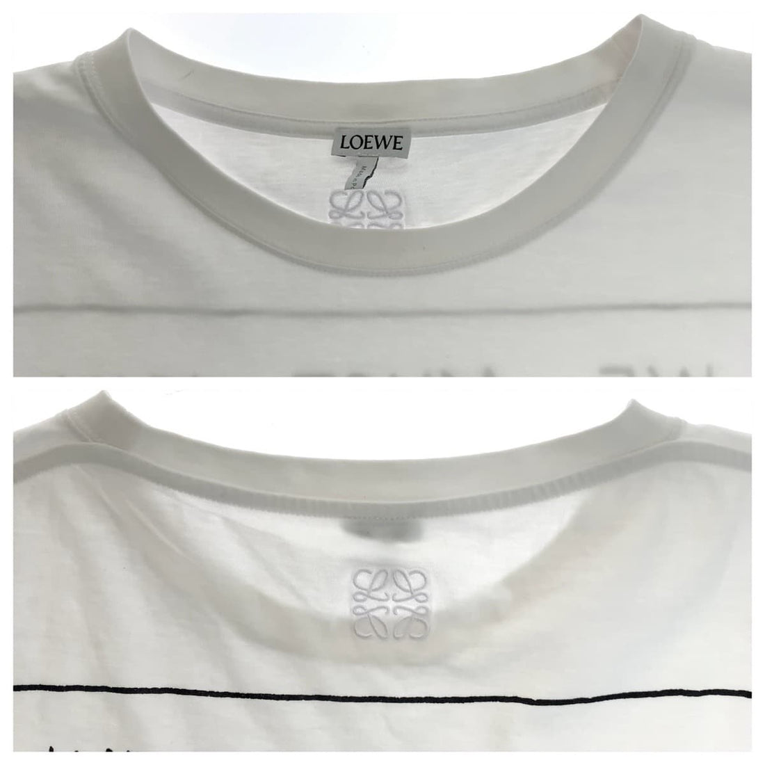 Loewe Cotton XL Crewneck T-Shirt 405852 in Great Condition