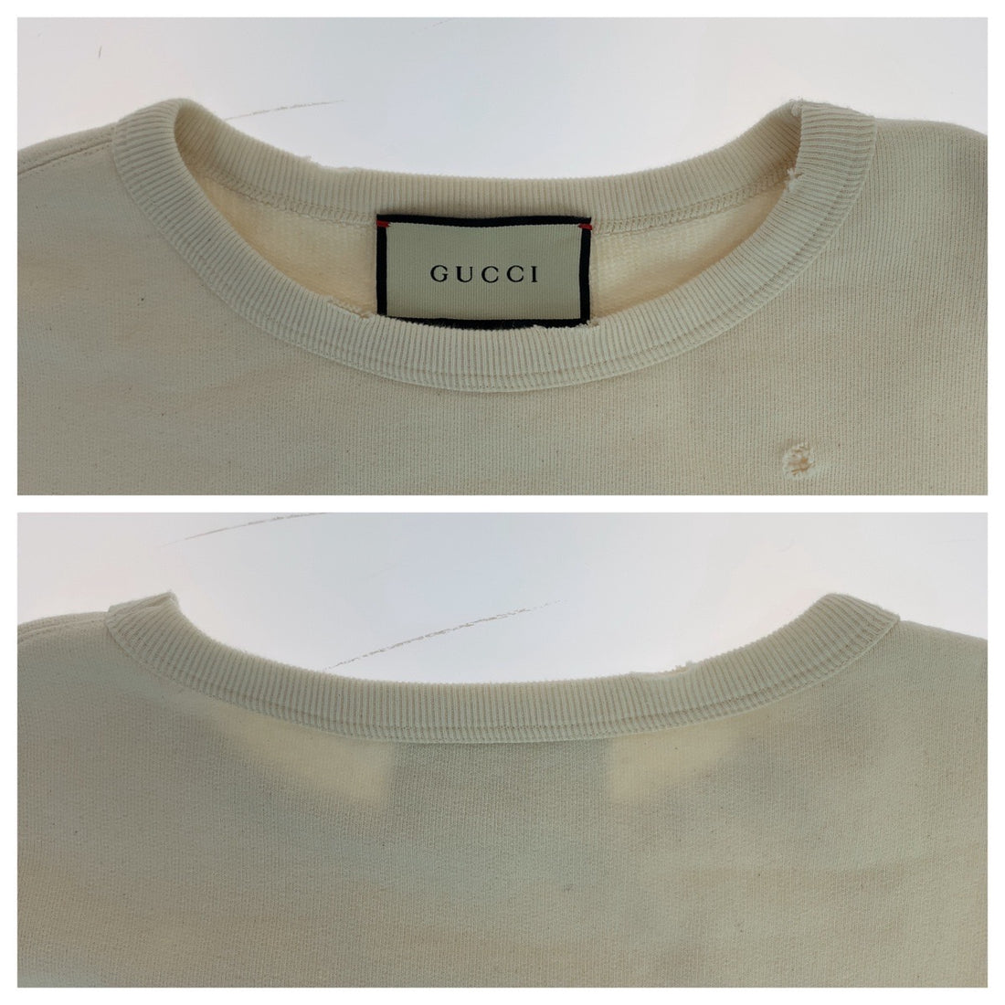 Gucci Cotton Interlocking Sweatshirt M in Very Good Condition