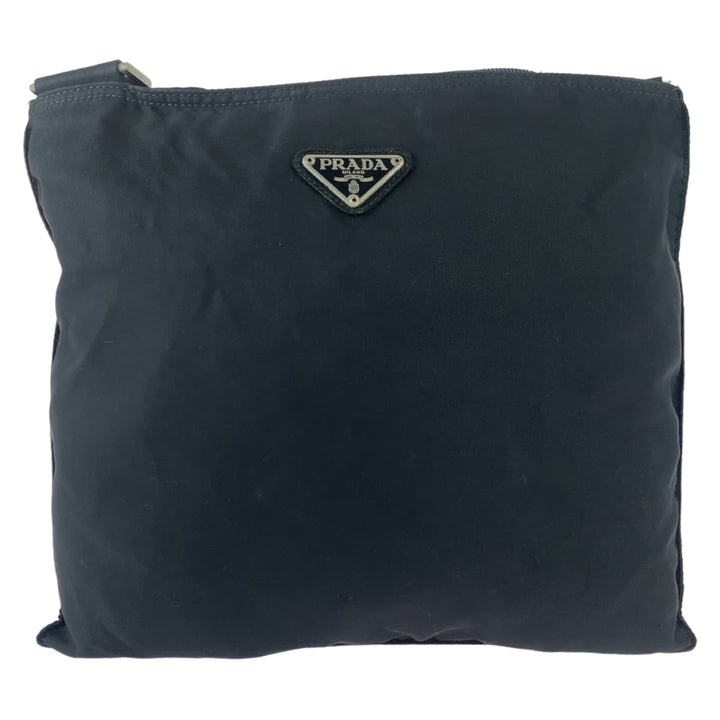 Prada Nylon Tessuto Triangle Logo Messenger Bag