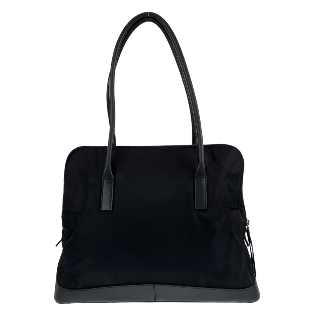 Prada Nylon/Leather Tessuto Logo Tote Bag