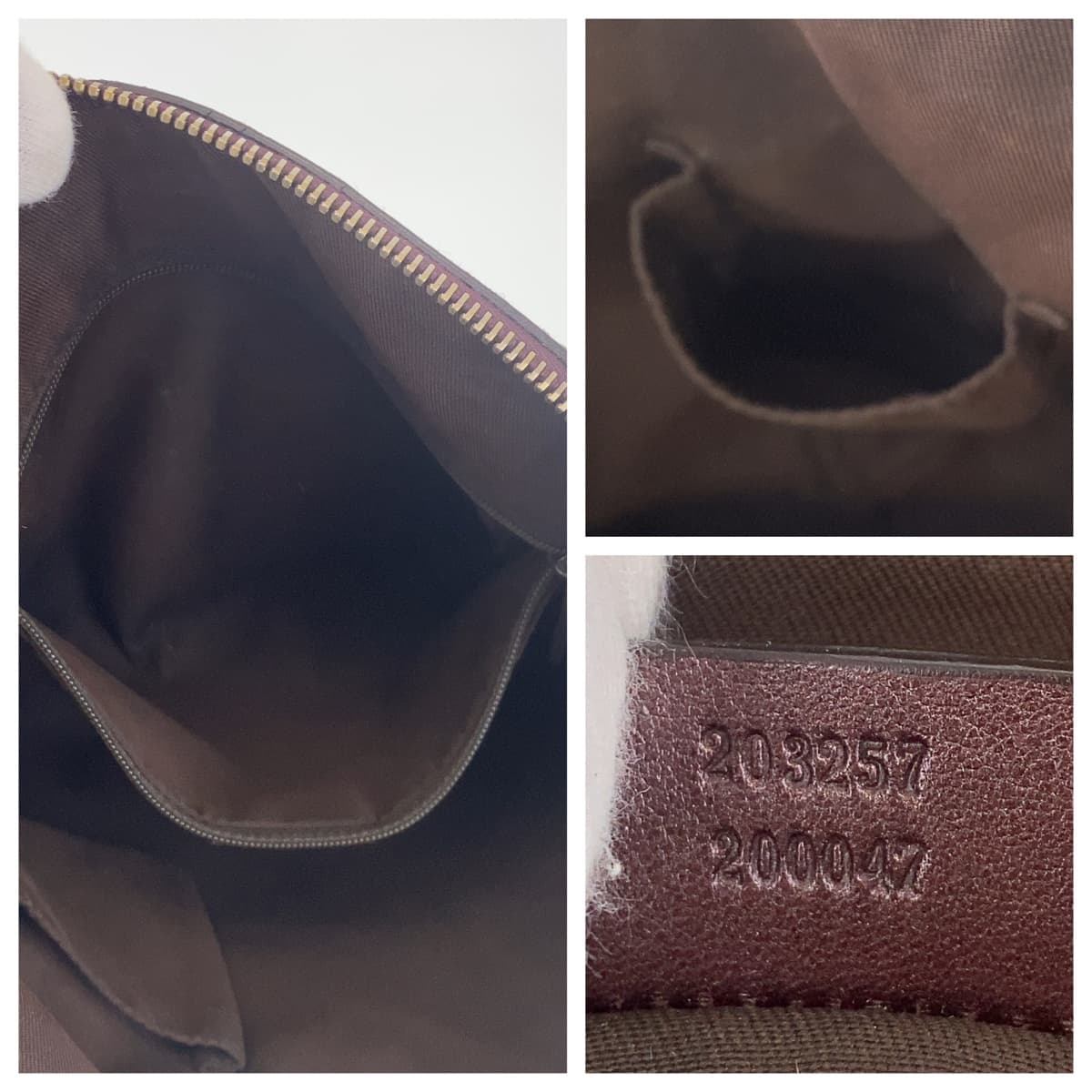 Gucci Leather Abbey Brown Shoulder Bag