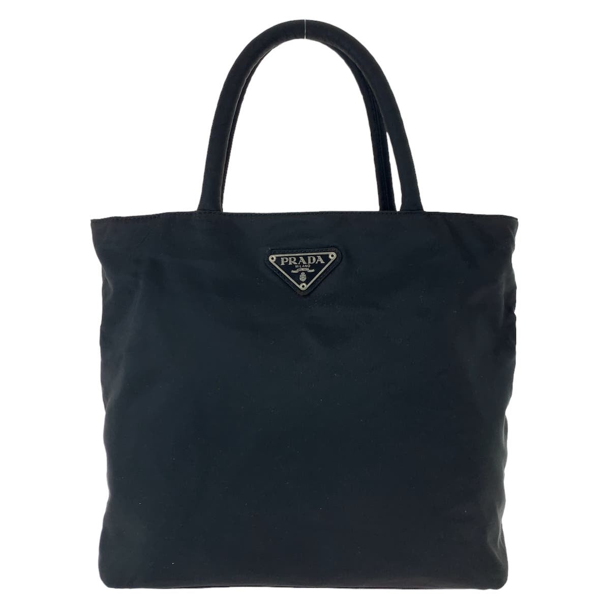 Prada Nylon Tessuto Triangle Logo Tote Bag 405993 in Very Good Condition