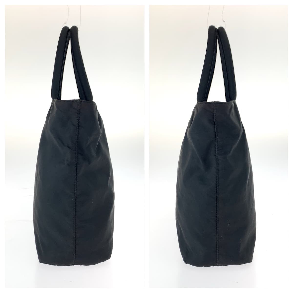 Prada Nylon Tessuto Logo Tote Bag