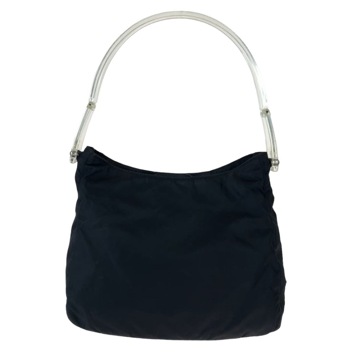 Prada Nylon Tessuto Shoulder Bag Black