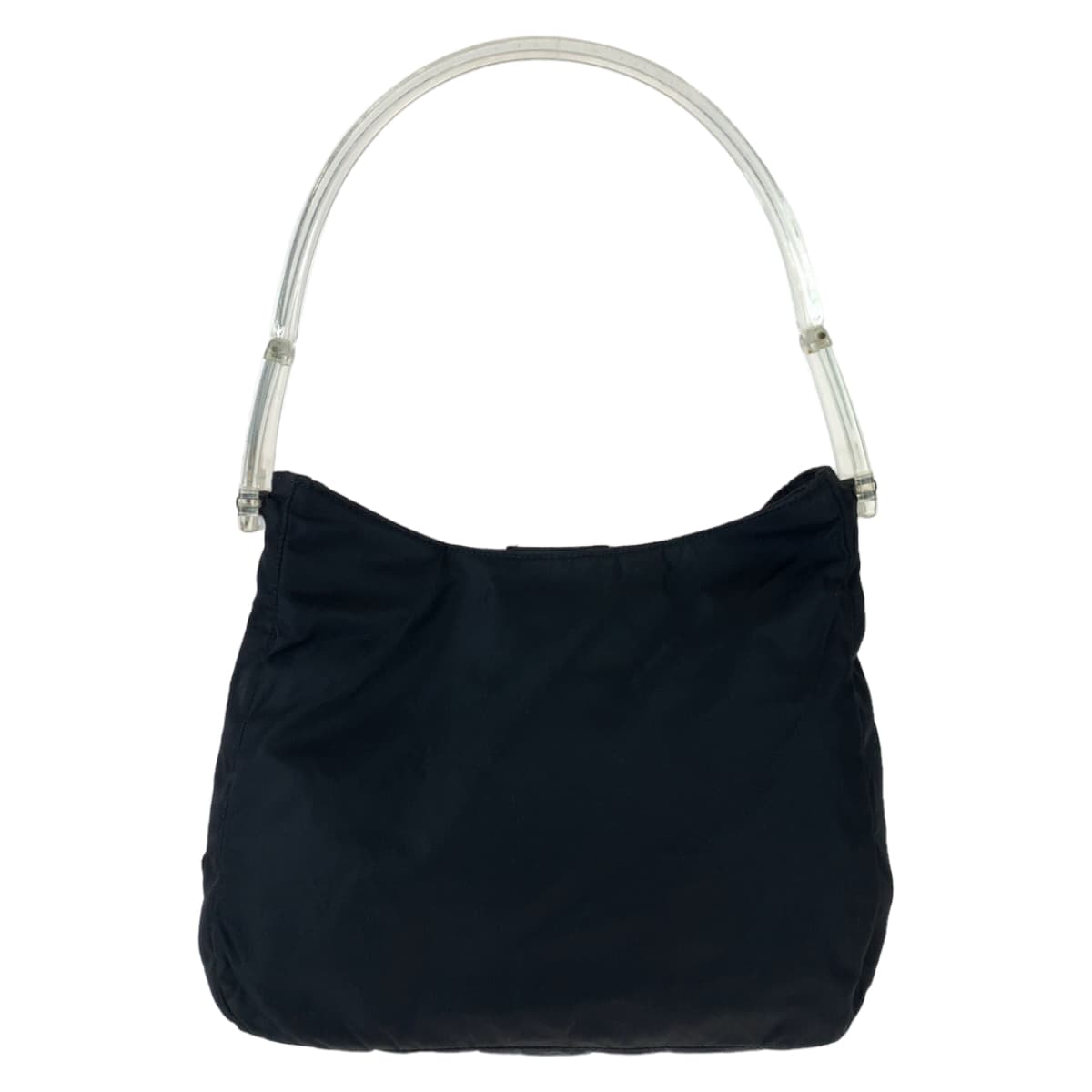 Prada Nylon Tessuto Shoulder Bag Black