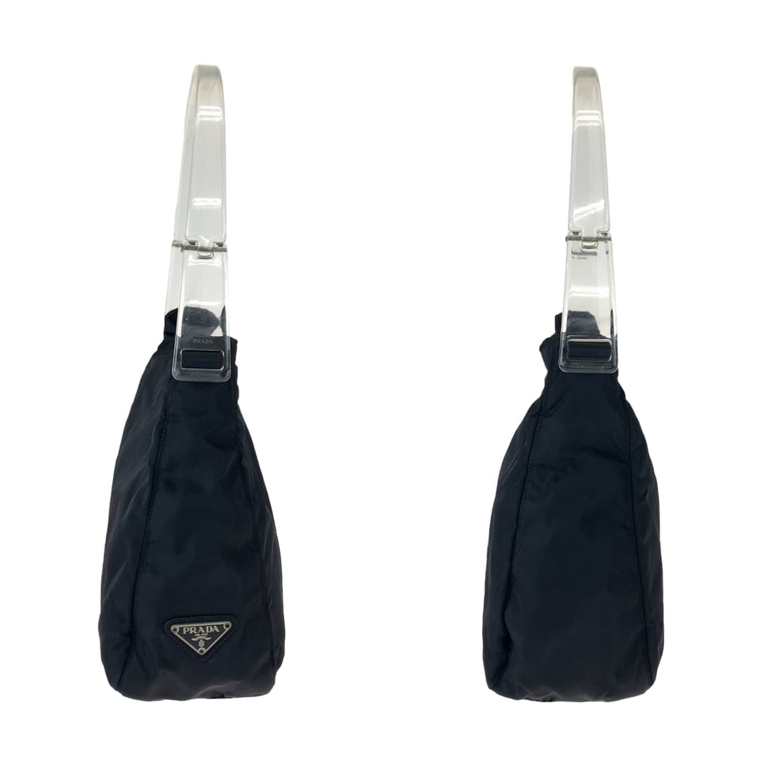 Prada Nylon Tessuto Shoulder Bag Black