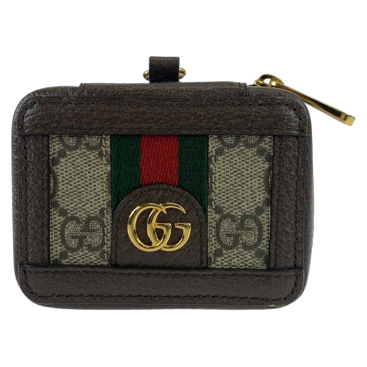 Gucci GG Supreme Marmont AirPods Case Brown