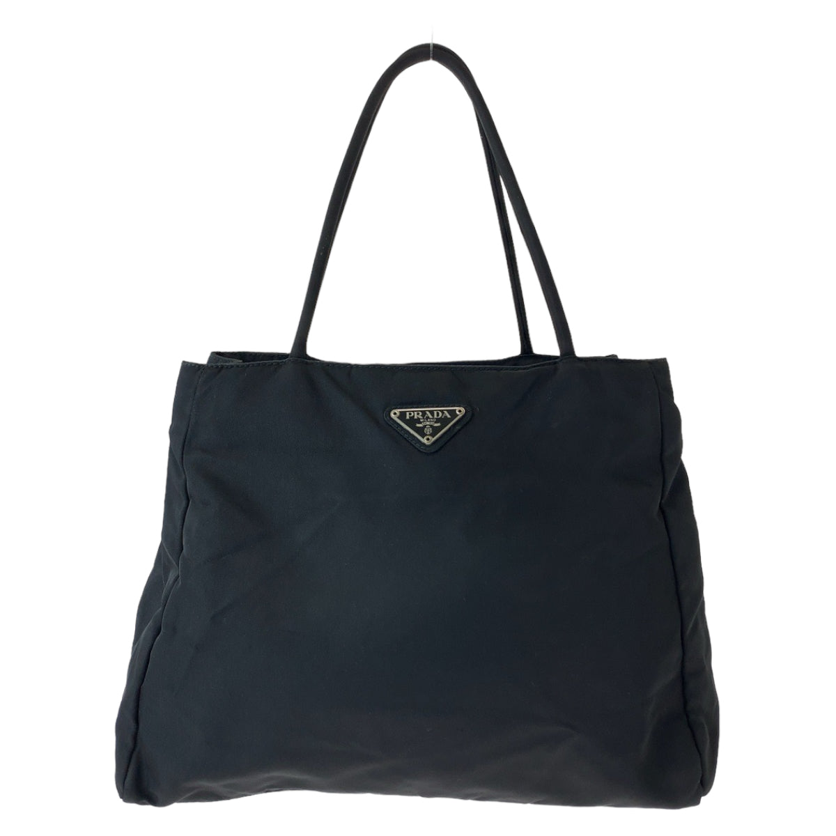 Prada Nylon Tessuto Logo Tote Bag