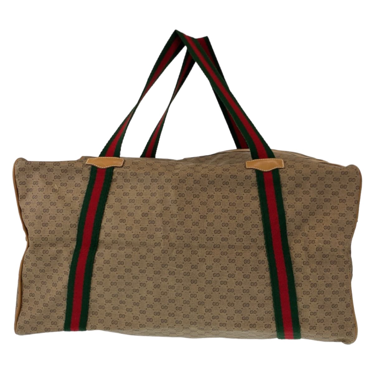 Gucci Vintage Micro GG Leather Boston Bag