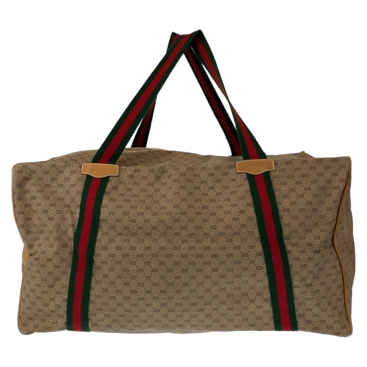 Gucci Vintage Micro GG Leather Boston Bag