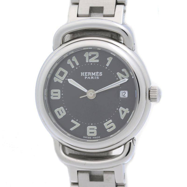 Hermes Pullman Stainless Steel Watch