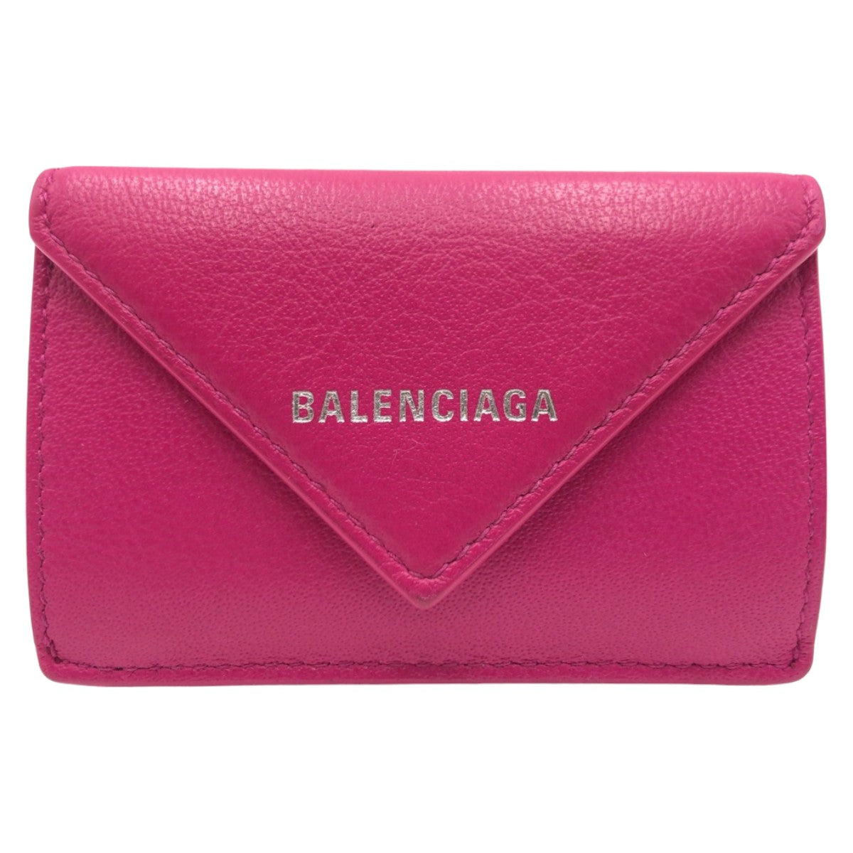 Balenciaga Leather Paper Trifold Wallet in Very Good Condition