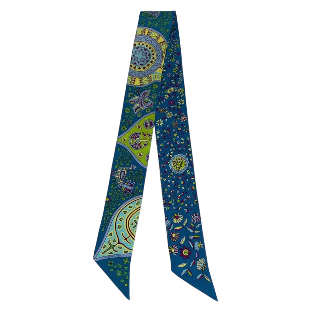 Hermes Silk Twilly L'ARBRE DE VIE Scarf