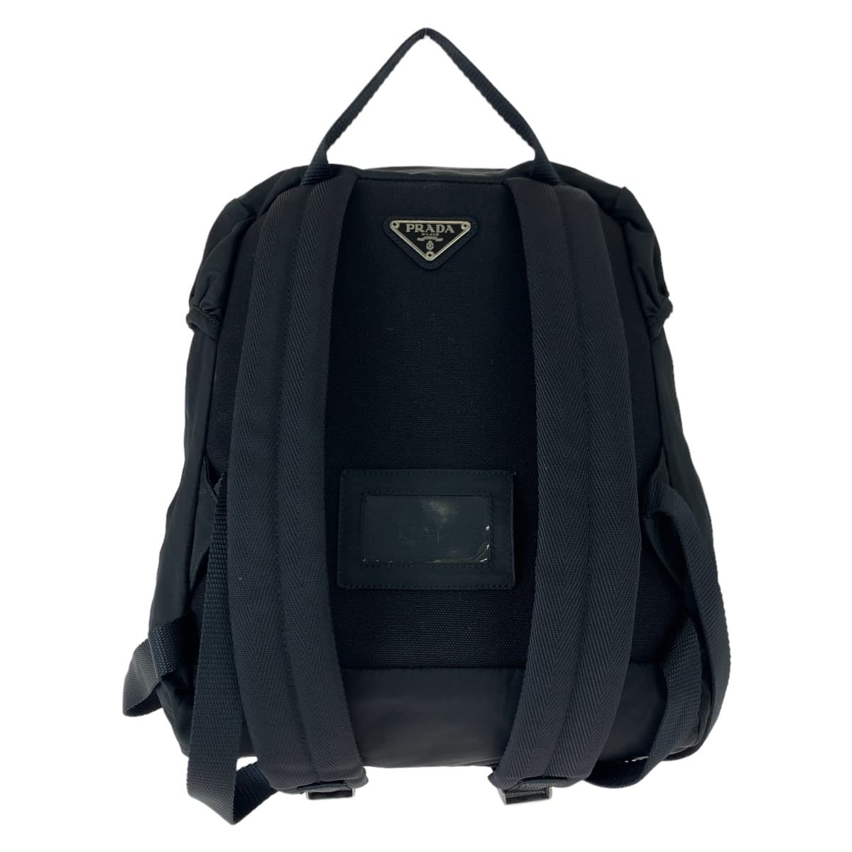 Prada Nylon Tessuto Triangle Logo Backpack 406181 in Very Good Condition