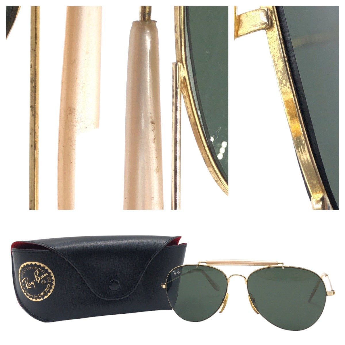 Ray-Ban Aviator Metal Sunglasses JC7103