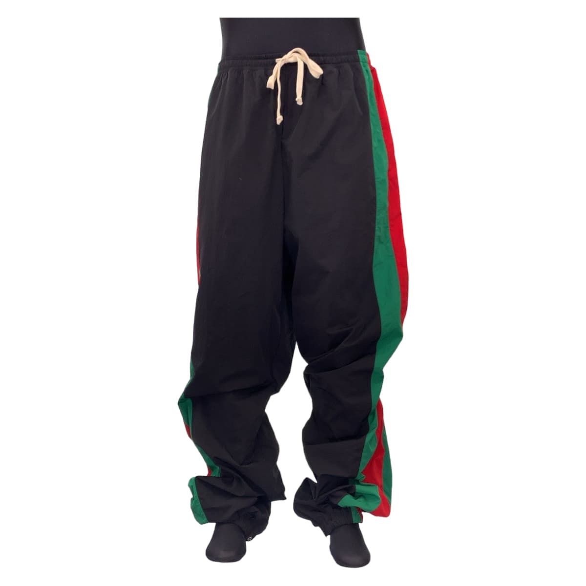 Gucci Black Nylon Pants XL Polyester