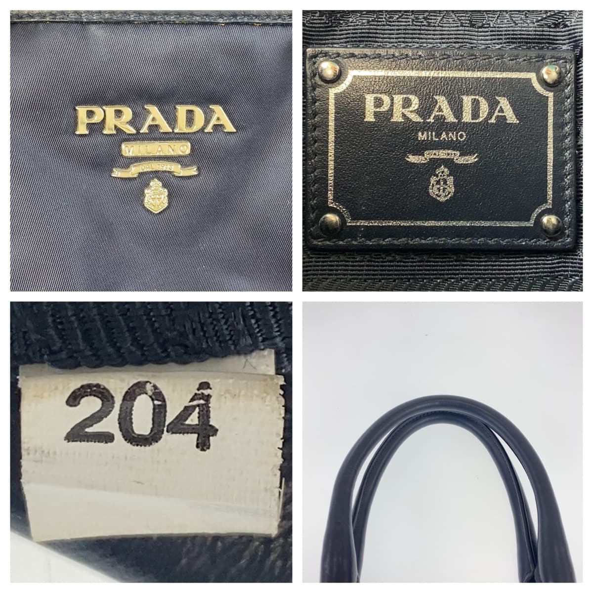 Prada Nylon Tessuto Tote Handbag