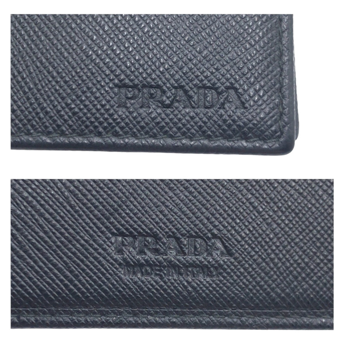 Prada Leather Bifold Wallet 2MN077 in Great Condition