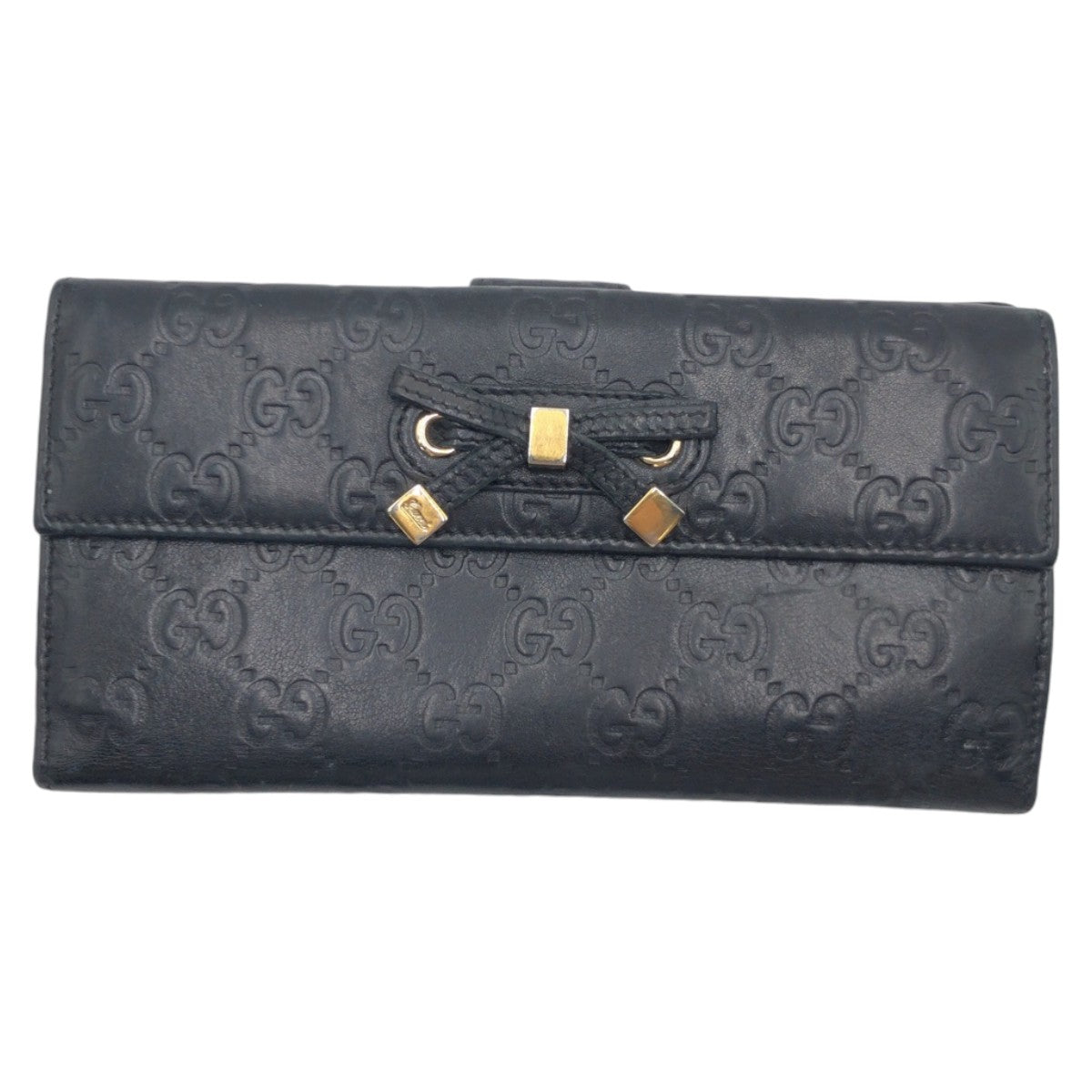 Gucci Princy Guccissima Leather Long Wallet