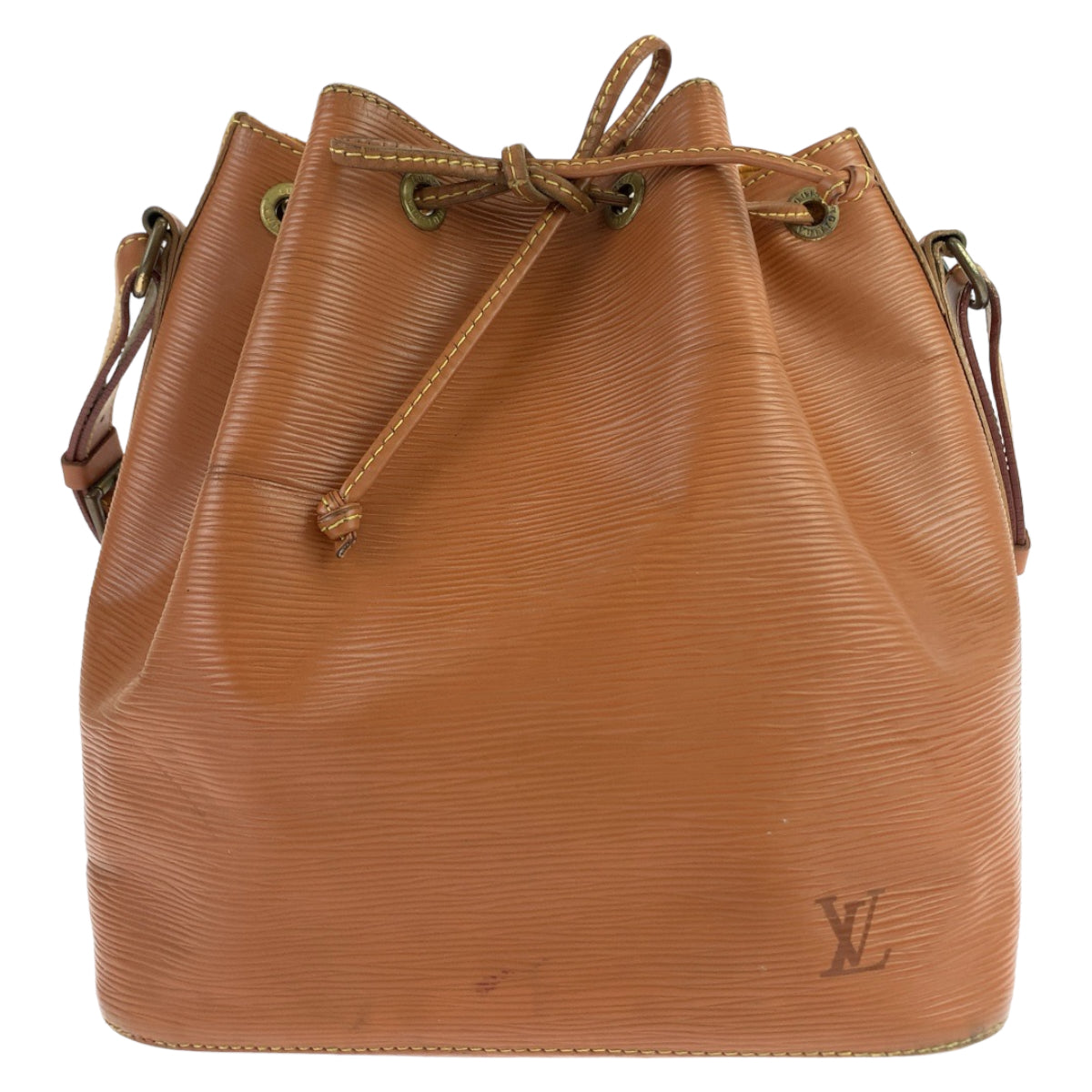 Louis Vuitton Epi Petit Noe Leather Shoulder Bag M44108 in Very Good Condition