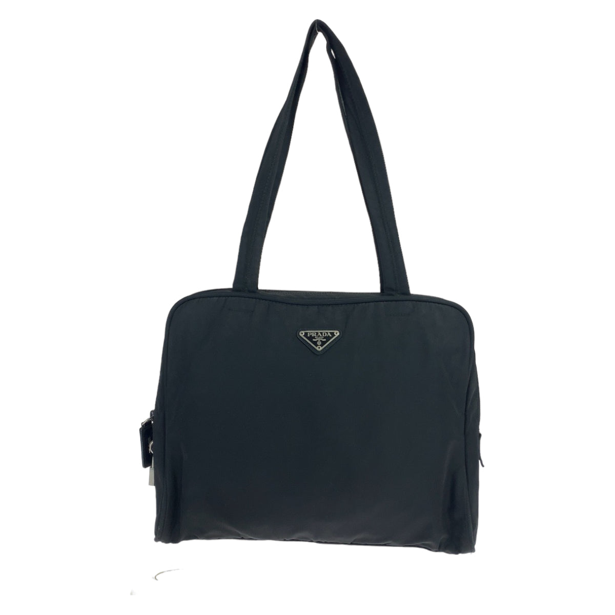 Prada Nylon Tessuto Triangle Logo Tote Bag in Very Good Condition