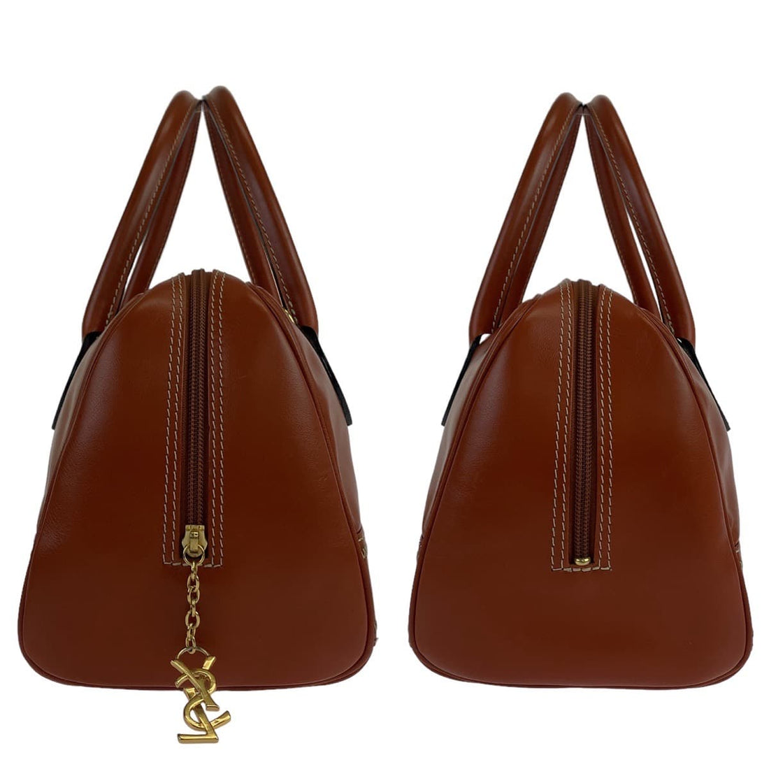 Yves Saint Laurent Leather Y Cutout 2way Bag