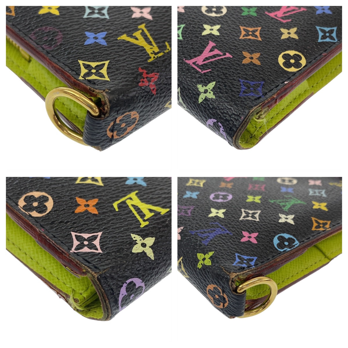 Louis Vuitton Monogram Multicolor Long Wallet M93755