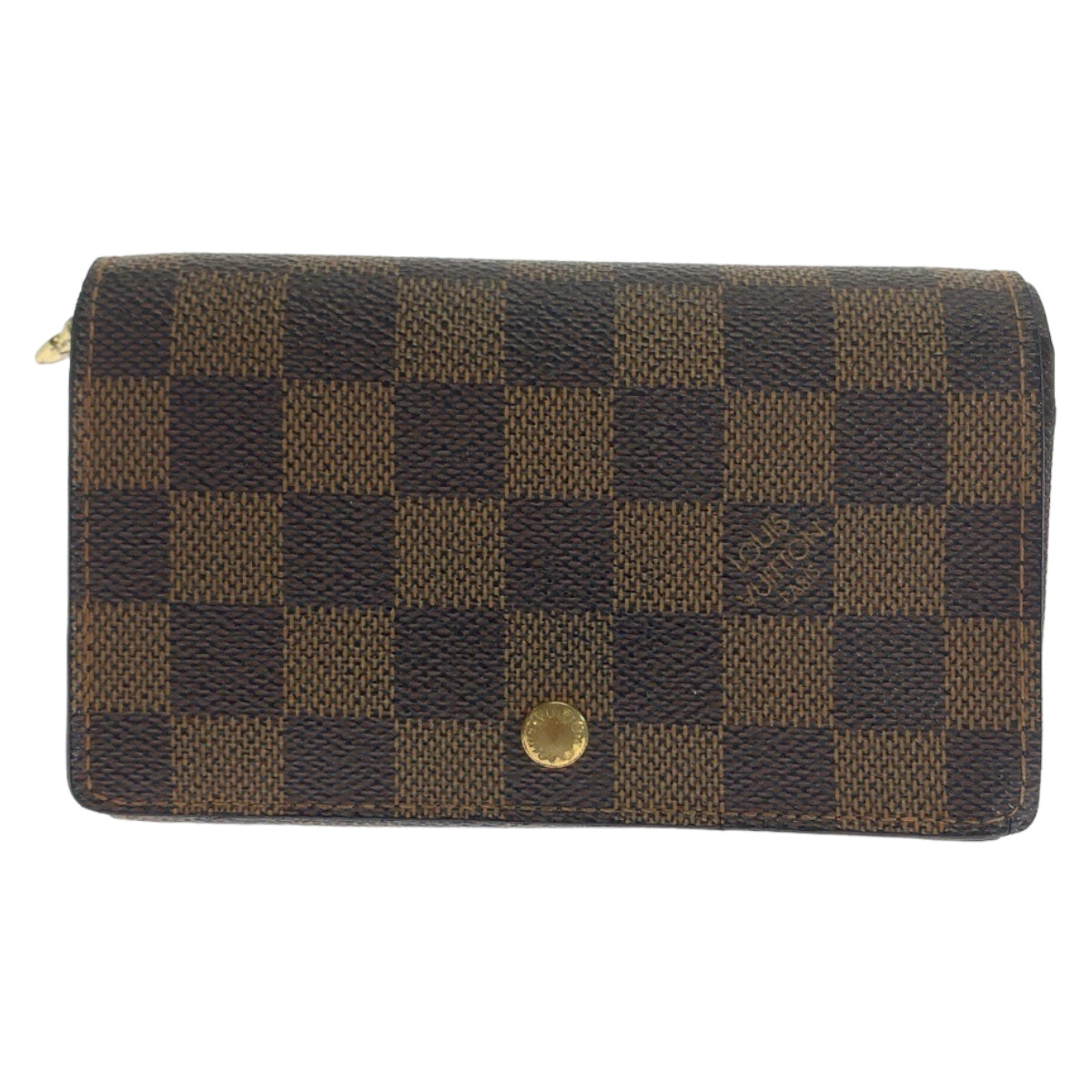 Louis Vuitton Damier Compact Wallet N61730 in Very Good Condition