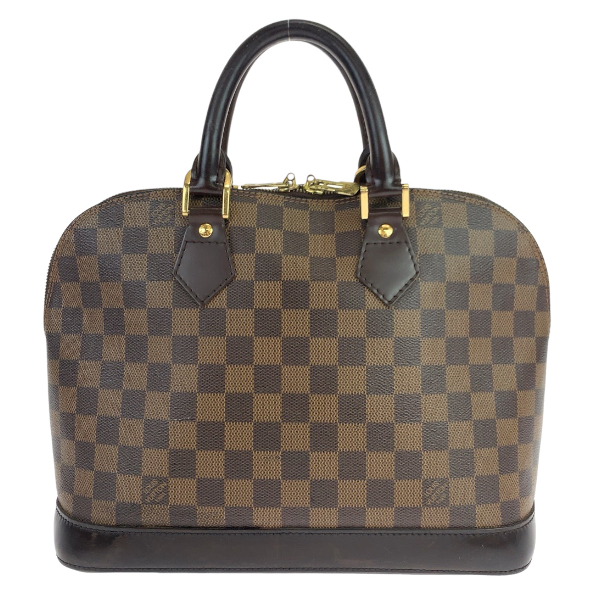 Louis Vuitton Damier Alma Tote Bag N51131 in Very Good Condition